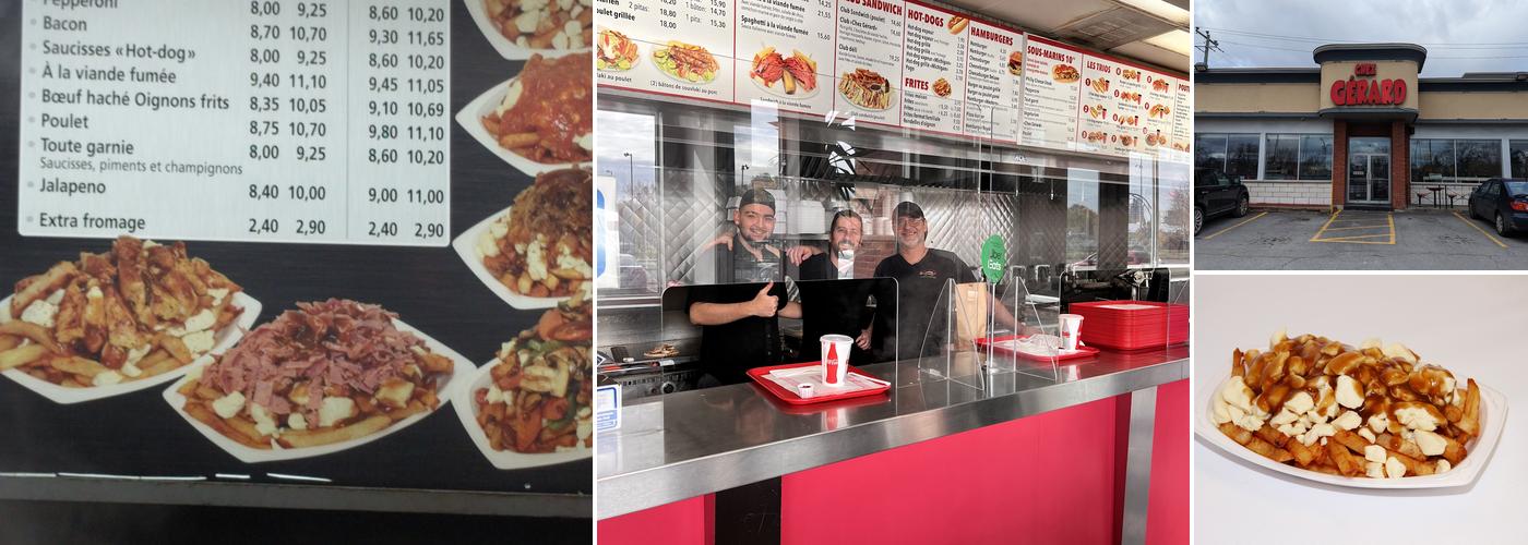 Chez Gérard - Cartier Menu
