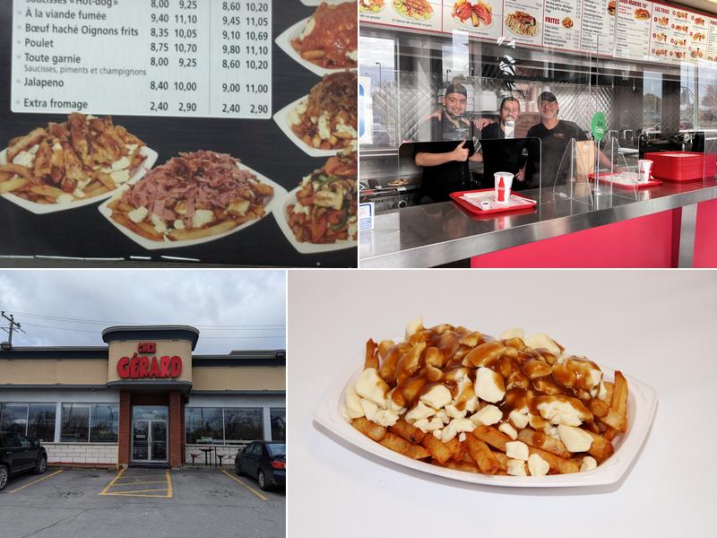 Chez Gérard - Cartier Menu