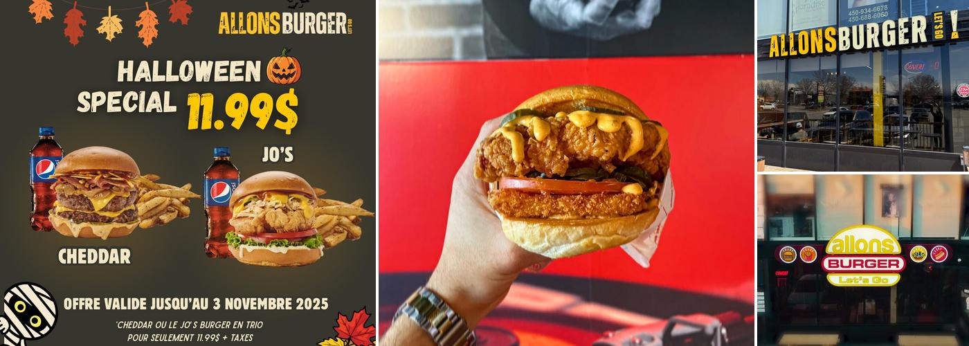 Allons Burger | Laval - Cure Labelle