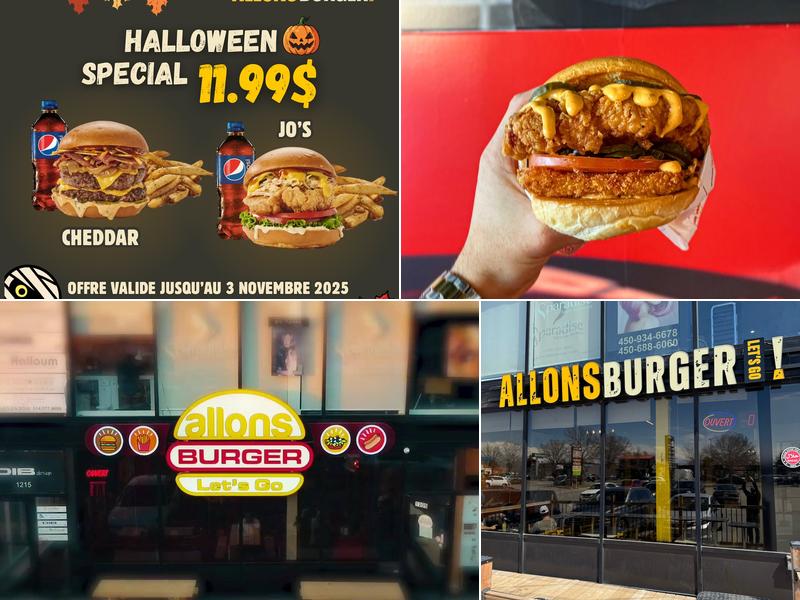 Allons Burger | Laval - Cure Labelle