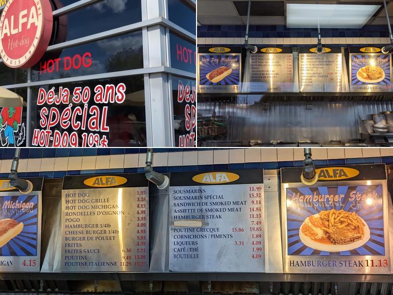Alfa Menu