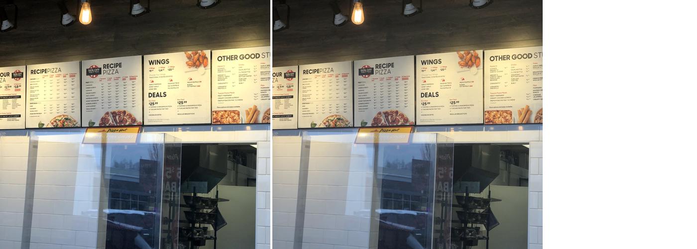Pizza Hut Menu