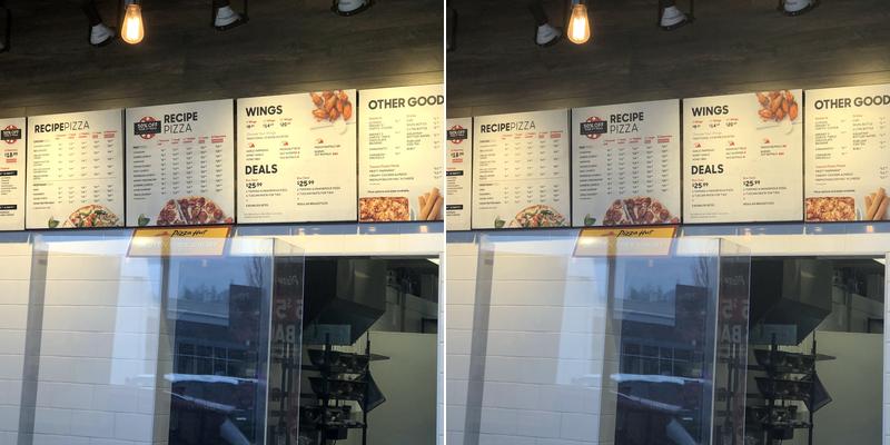 Pizza Hut Menu