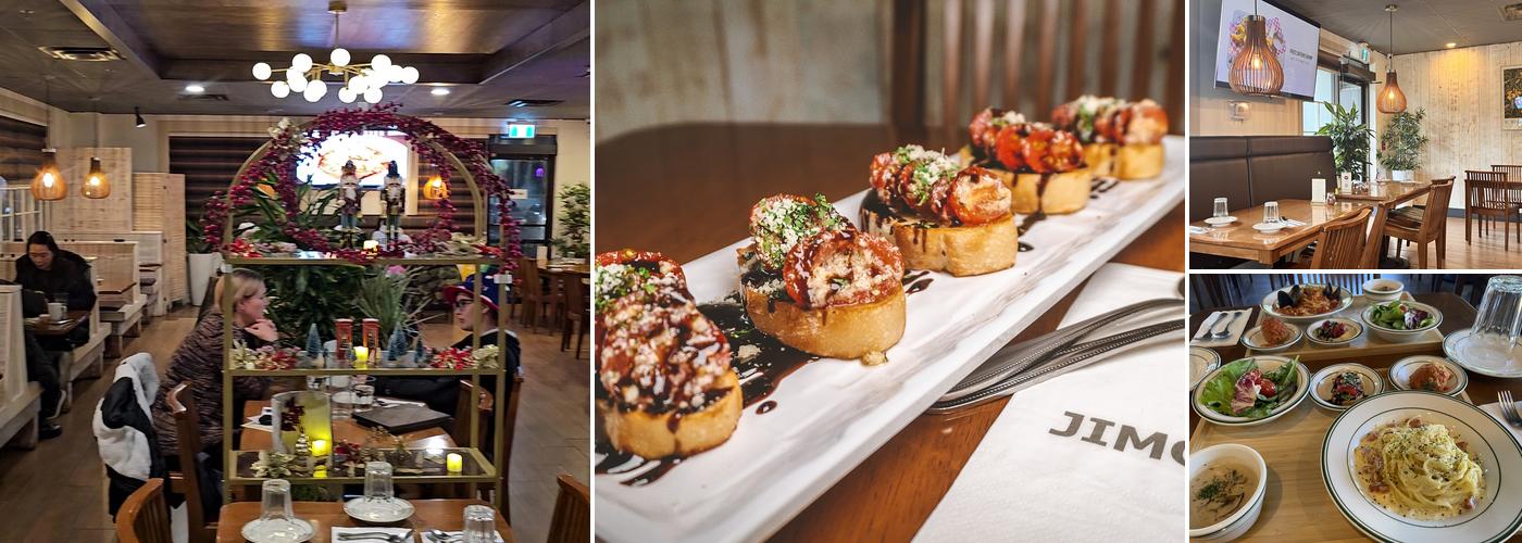 Jimoco Café & Pasta Menu