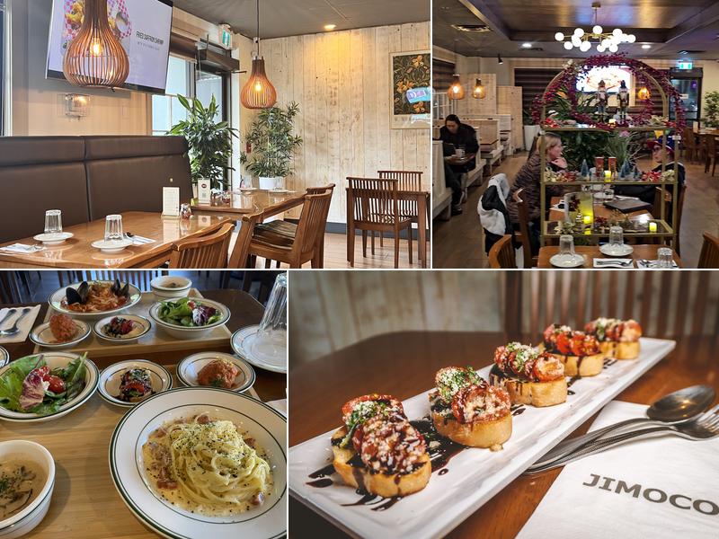 Jimoco Café & Pasta Menu