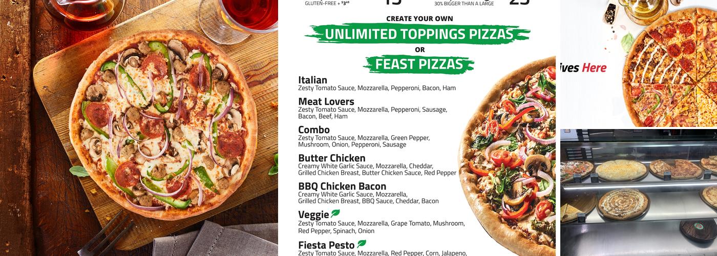 Freshslice Pizza Menu
