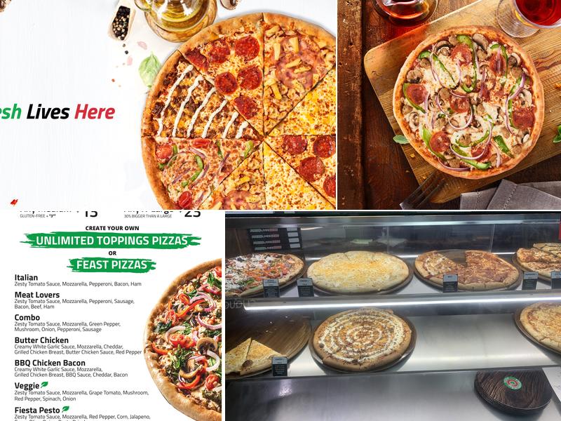 Freshslice Pizza Menu