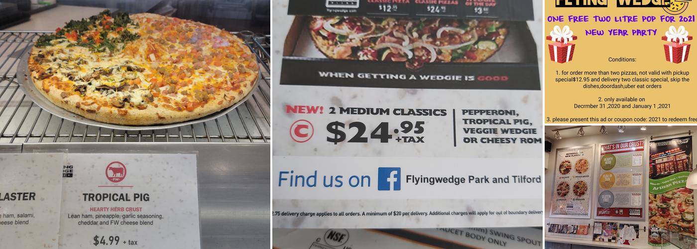 Flying Wedge -Park and Tilford Menu