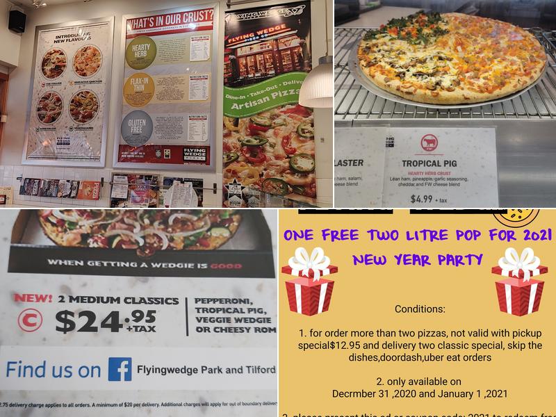 Flying Wedge -Park and Tilford Menu