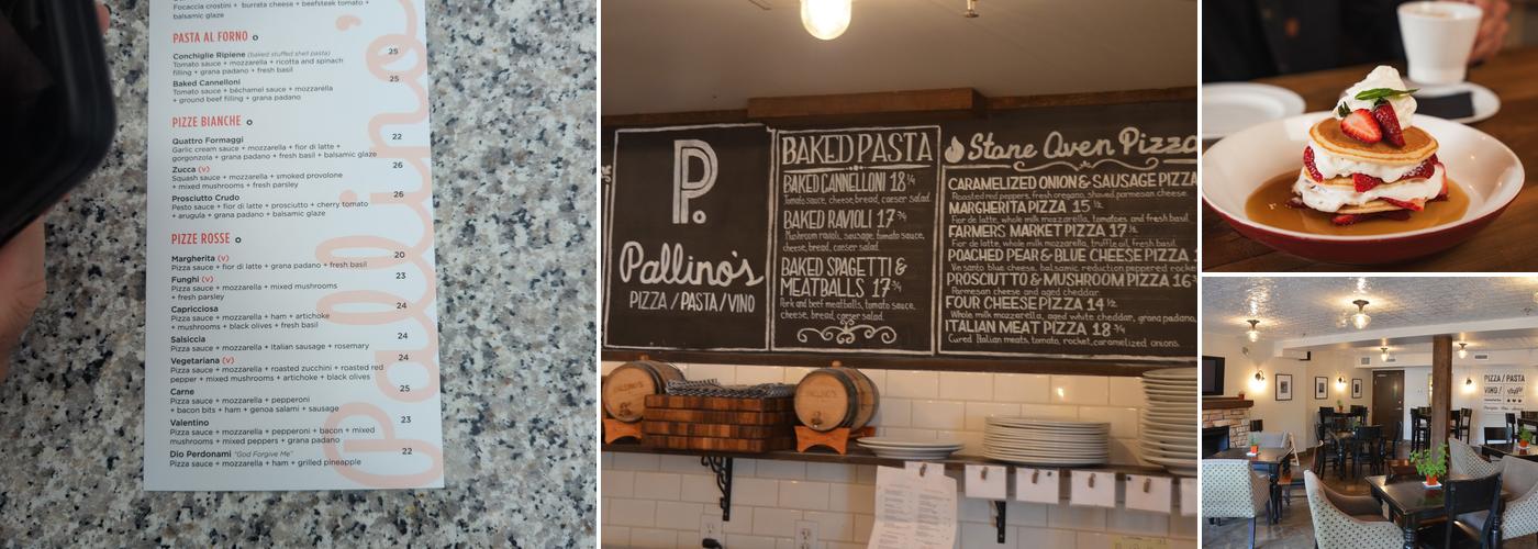 Pallino's Menu