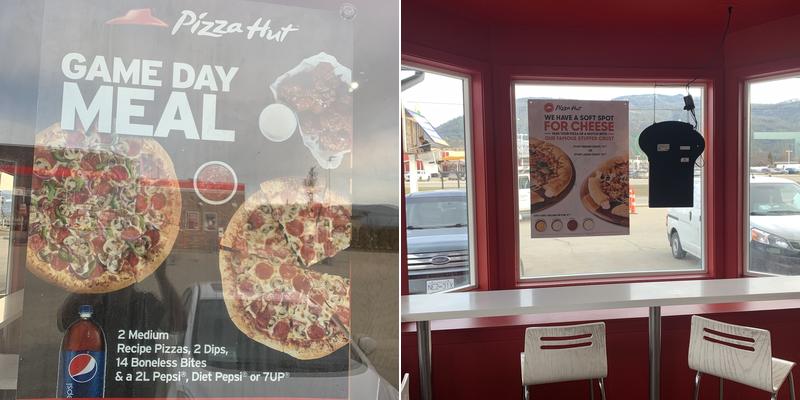 Pizza Hut Menu