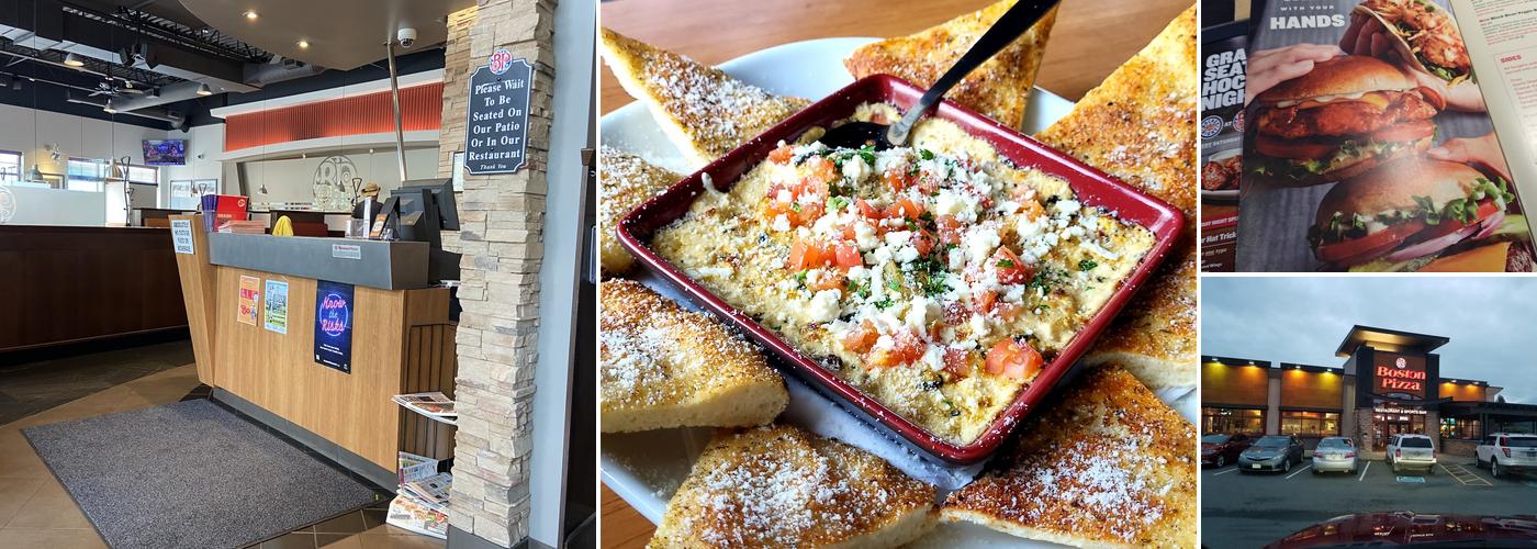 Boston Pizza Menu
