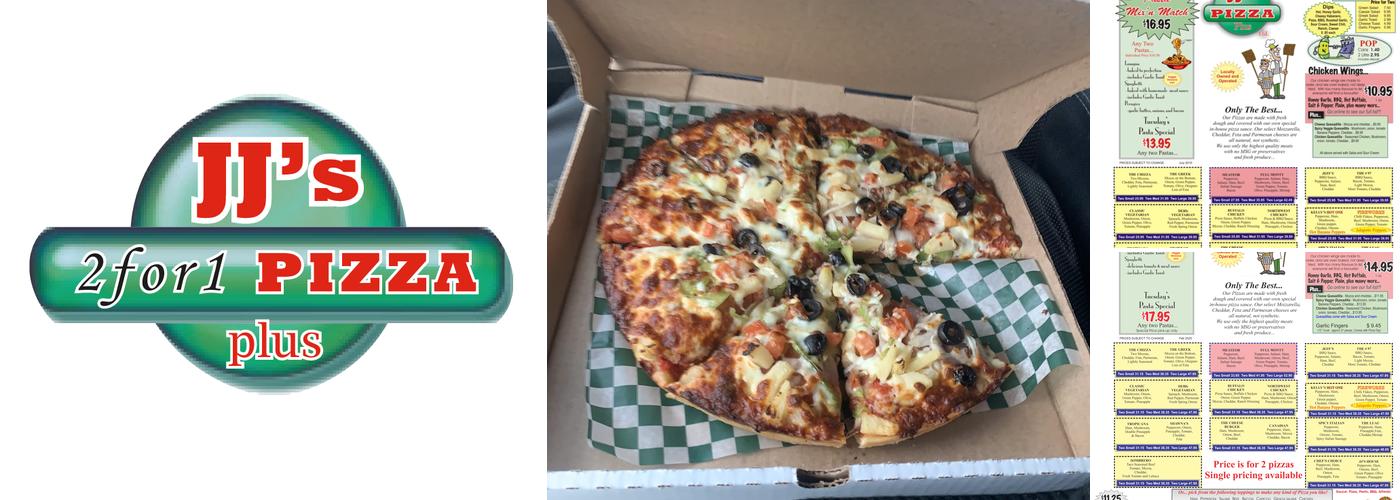 JJ's Pizza Plus Menu