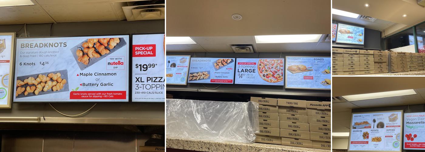 Pizzaville Menu