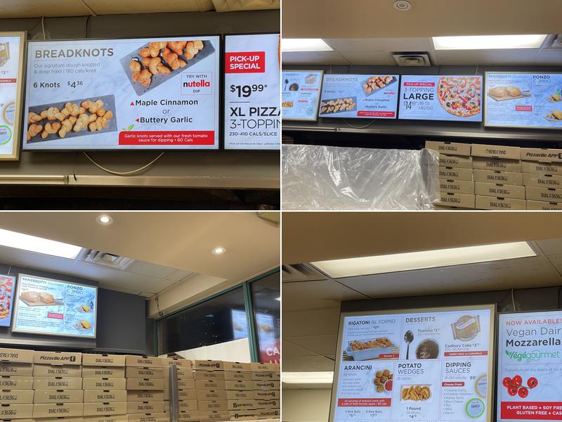 Pizzaville Menu