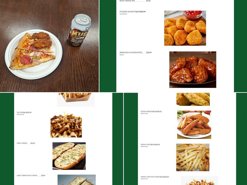 Jopapas Pizza & Wings Menu