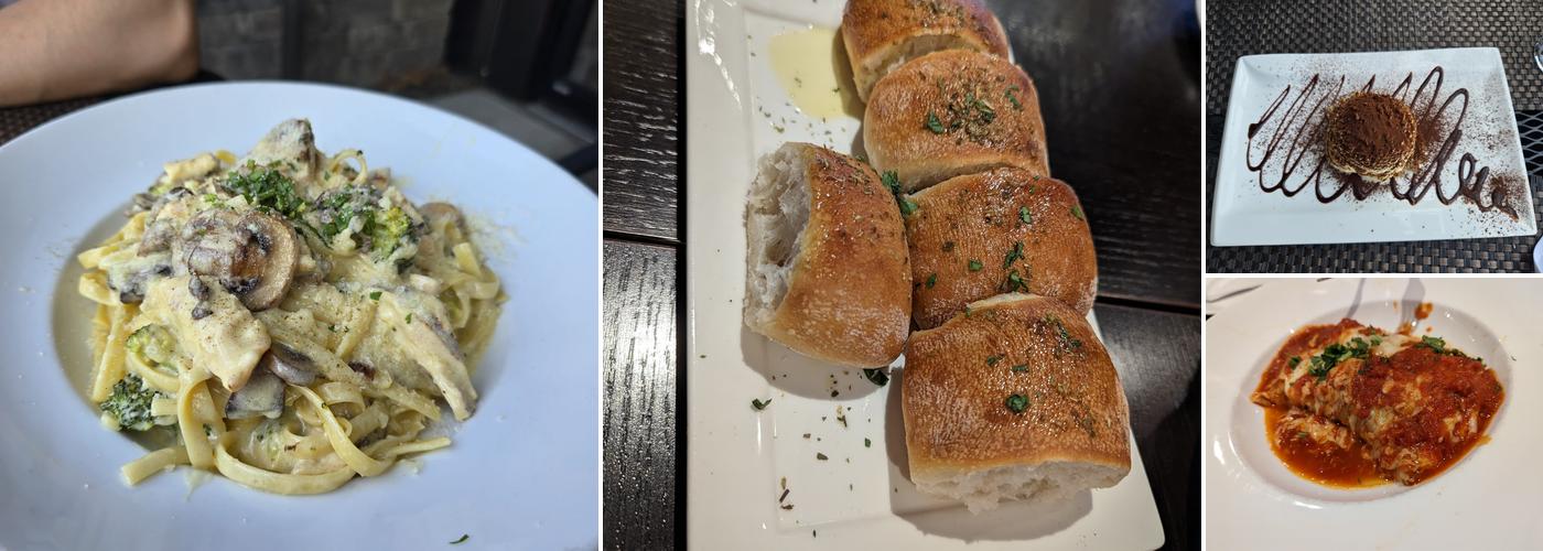 Vesuvio Ristorante Menu