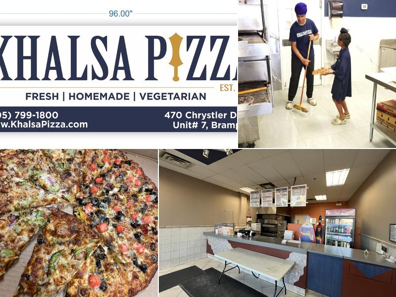 Khalsa Pizza Menu