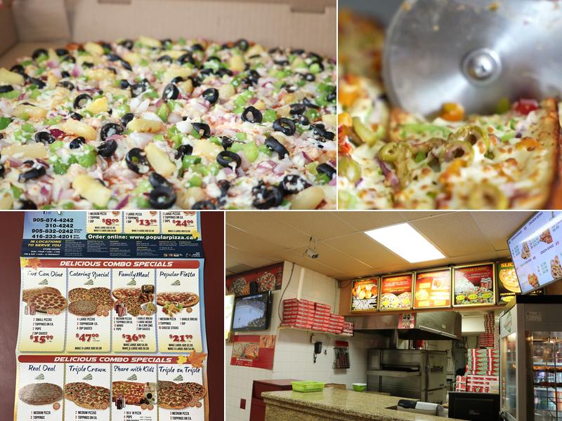 Popular Pizza ( Kennedy and Wexford ) Menu