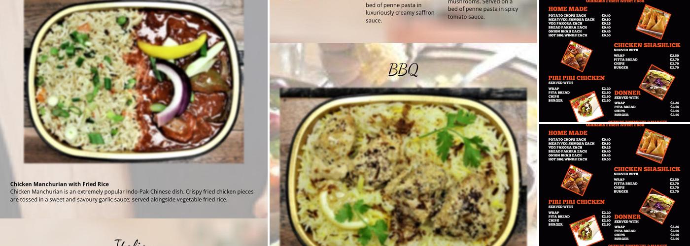 Fusionbites Menu