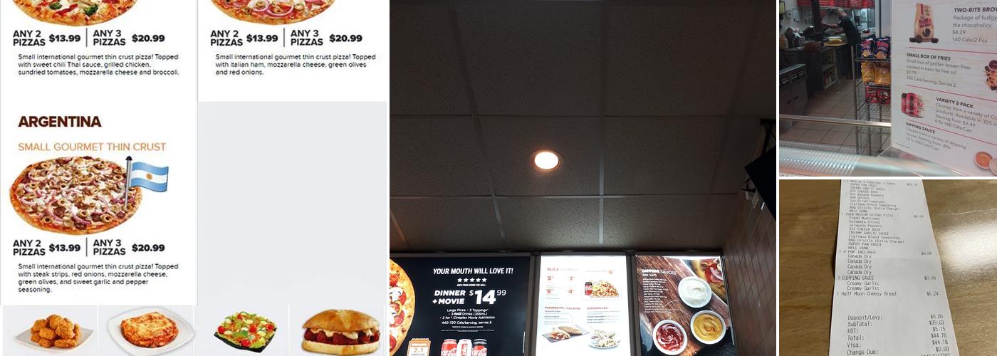 Pizza Pizza Menu