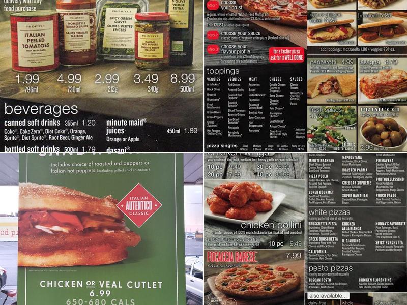 Pizza Nova Menu