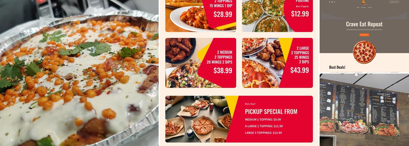 Lava Pizza & Wings Menu