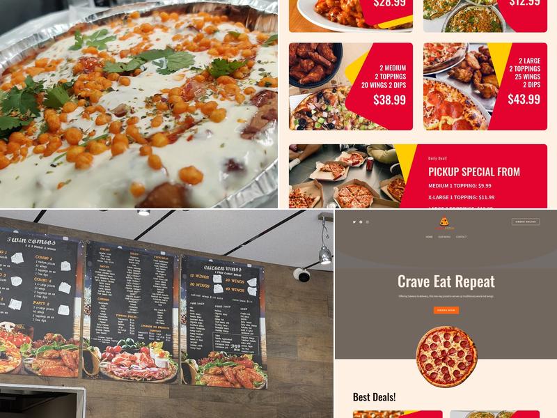 Lava Pizza & Wings Menu