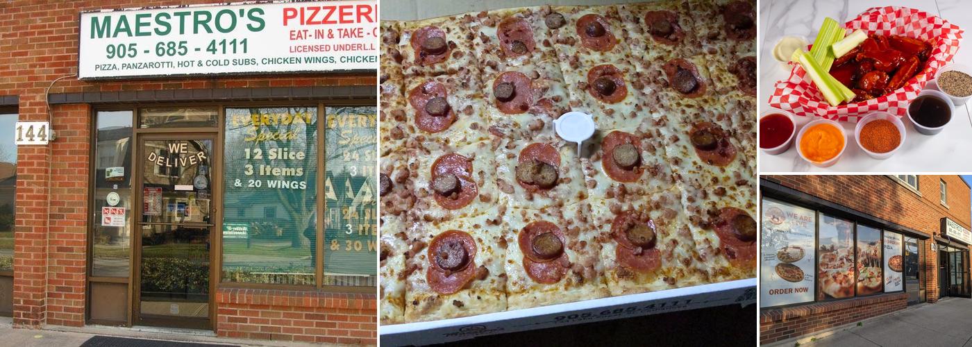 Maestro's Pizzeria Menu