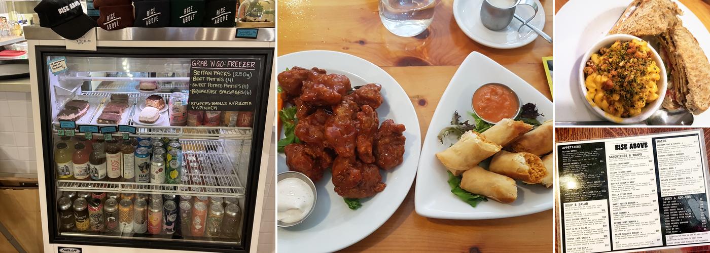 Rise Above Restaurant Menu