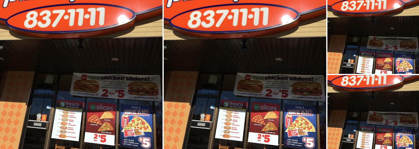 Pizza Pizza Menu