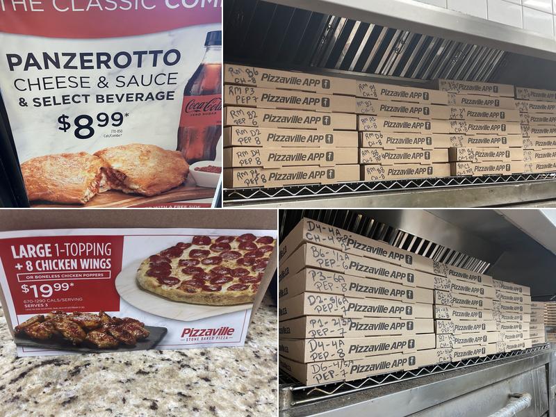 Pizzaville Menu