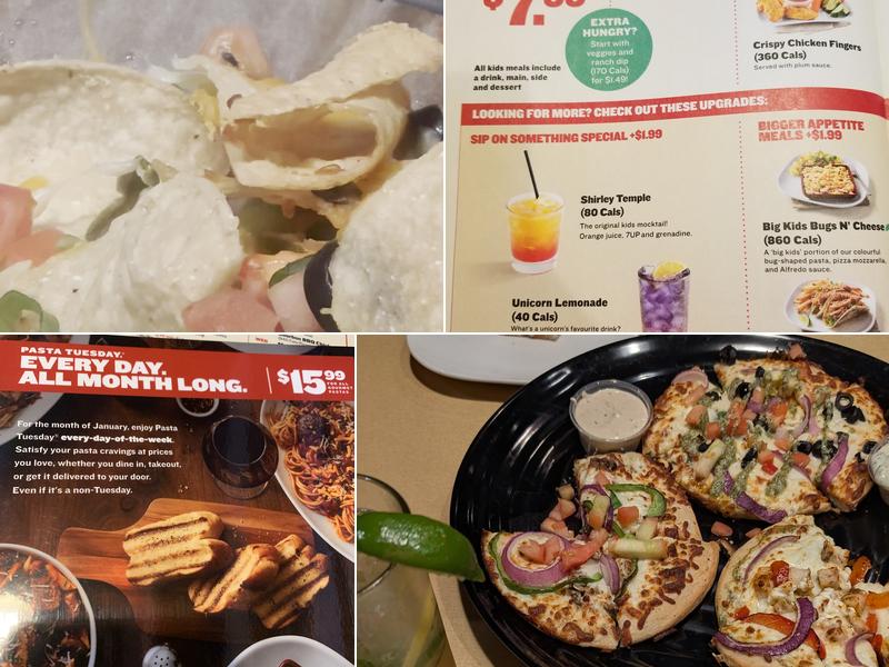 Boston Pizza Menu