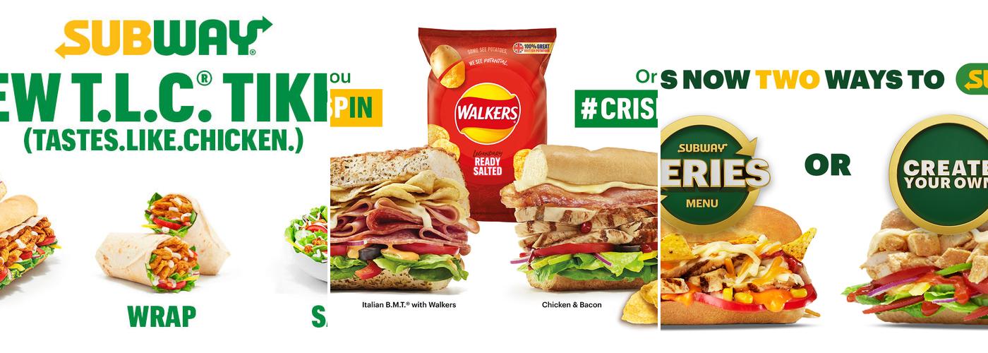 Subway Menu