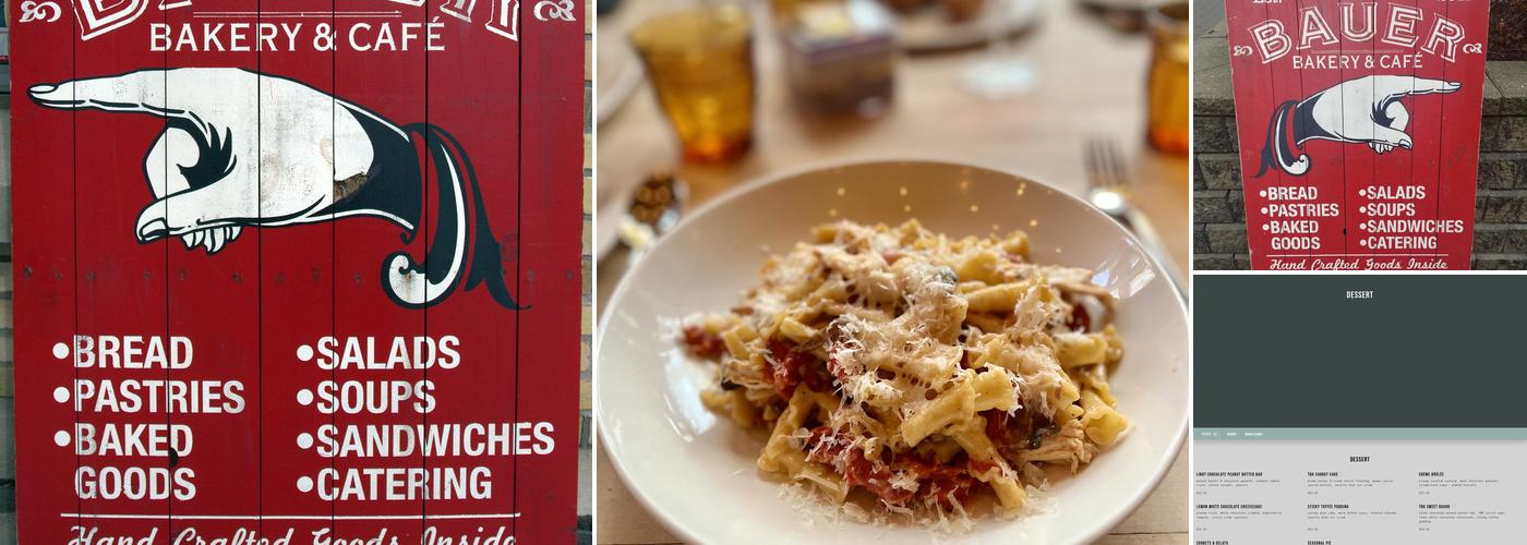 The Bauer Kitchen Menu