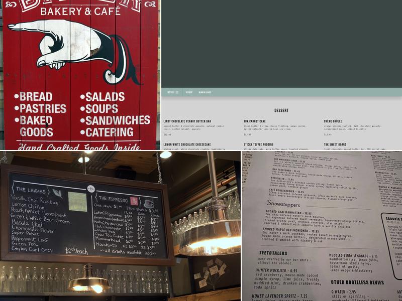 The Bauer Kitchen Menu