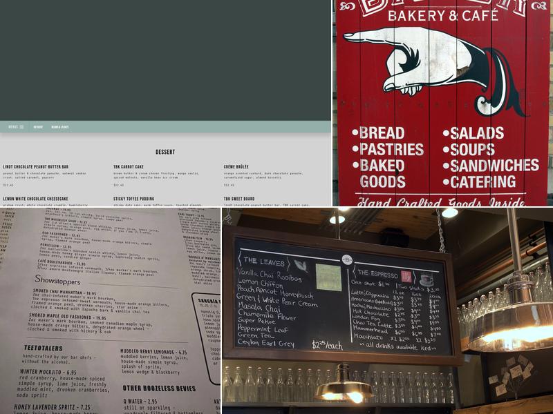 The Bauer Kitchen Menu