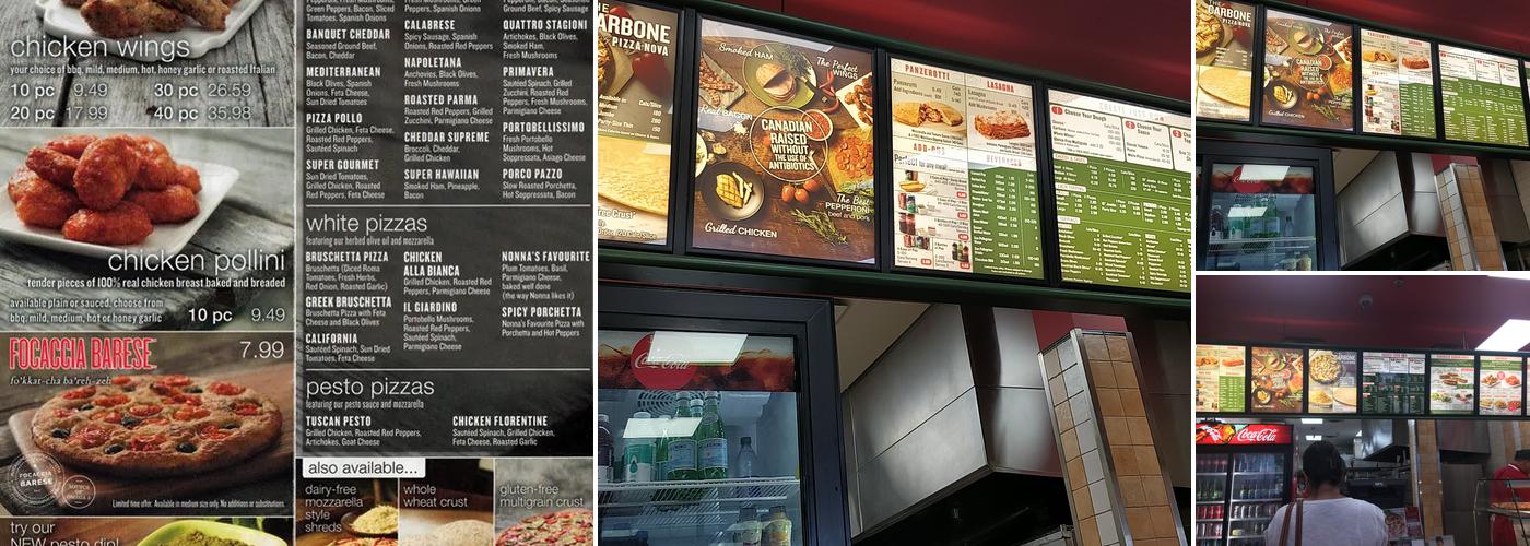 Pizza Nova Menu