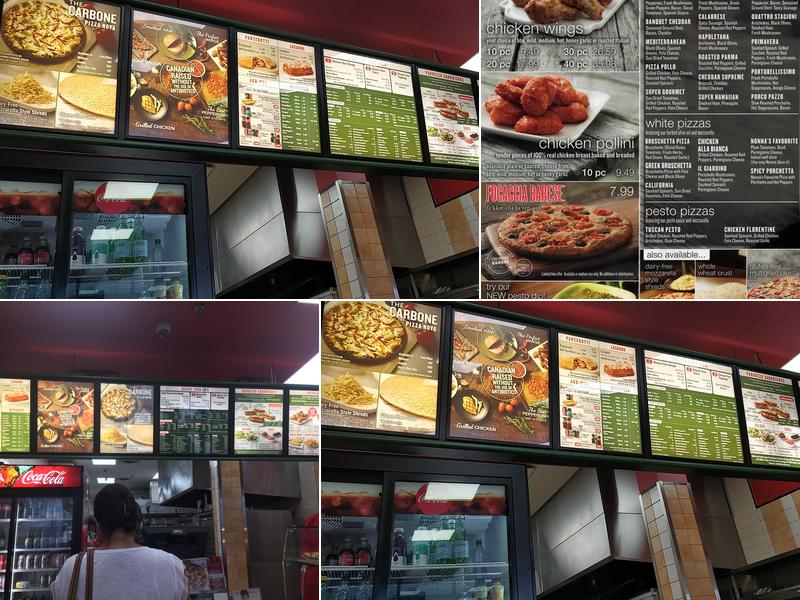 Pizza Nova Menu