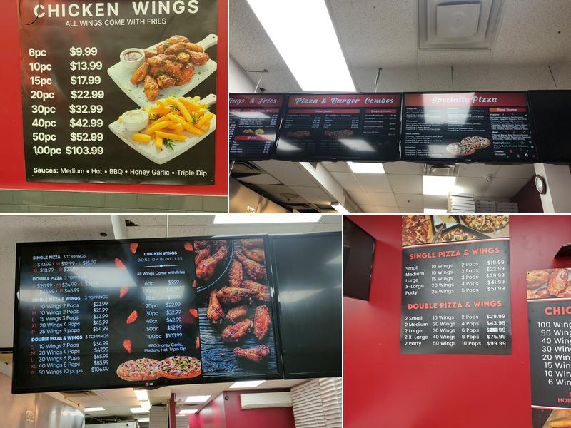 Baba Jon Pizza Menu