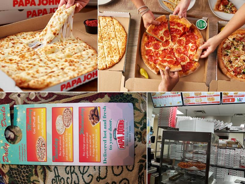 Papa Johns Pizza Menu