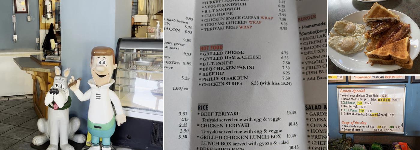 Astro's Kitchen Menu