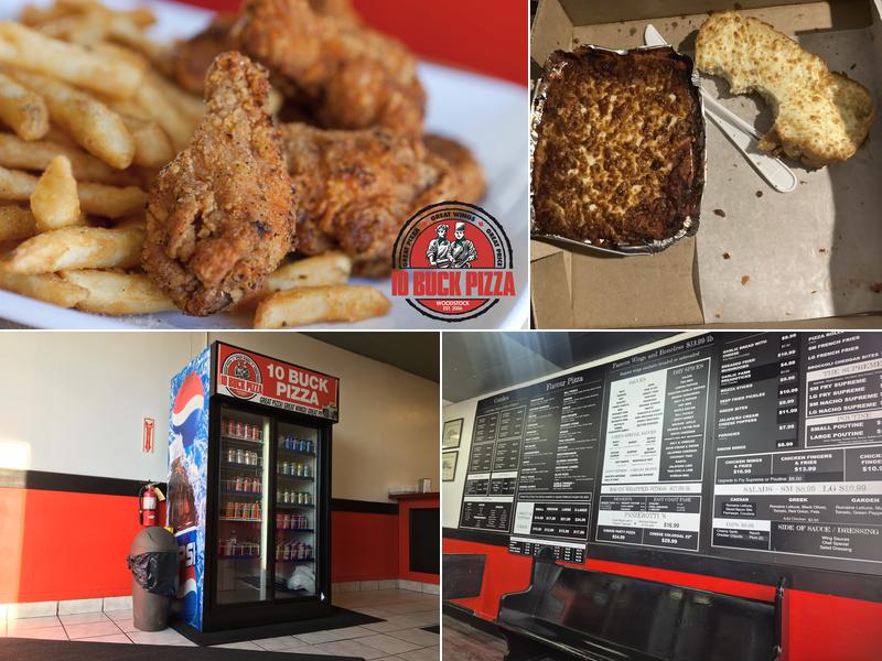 10 Buck Pizza Woodstock Menu