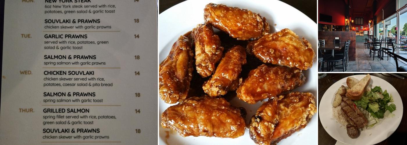 LA Grill and Bistro Menu