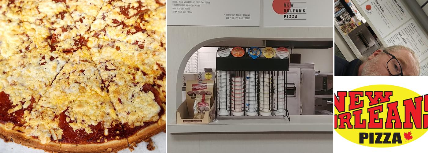 New Orleans Pizza Menu