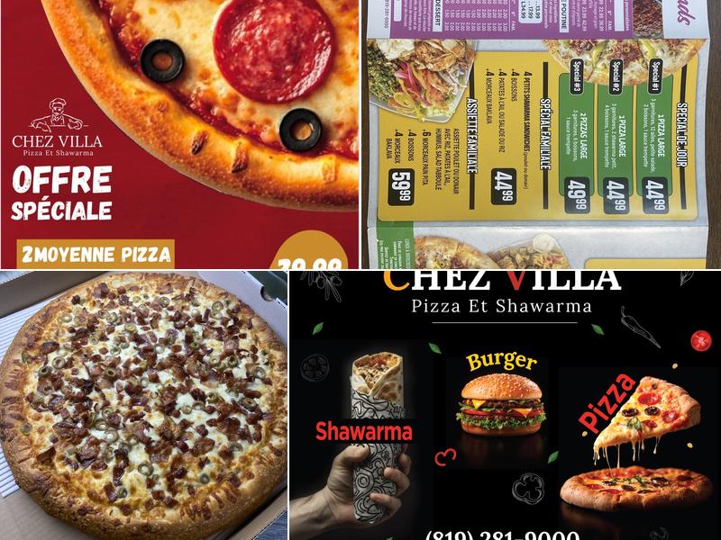 Chez Villa - Buckingham Menu