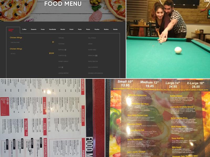 Jack's Bar & Kitchen Menu