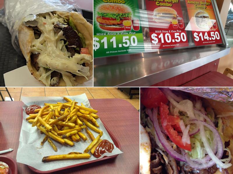 Amean pizza donair and sub