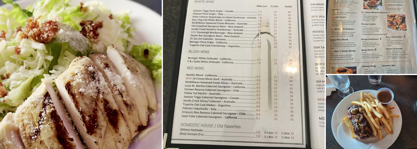 Kosmos Restaurant & Lounge Menu