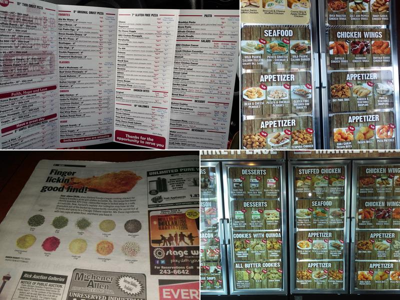 Coco Brooks Foothills Menu